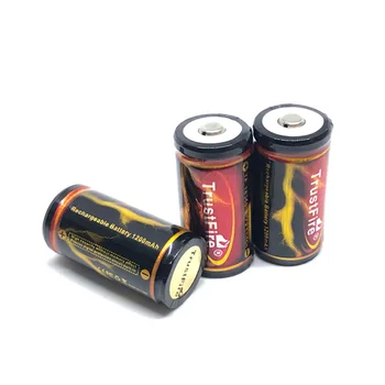 10 бр./лот TrustFire 18350 Батерия 1200 mah 3,7 На Акумулаторни Батерии със Защитени цена За Лампи Факел