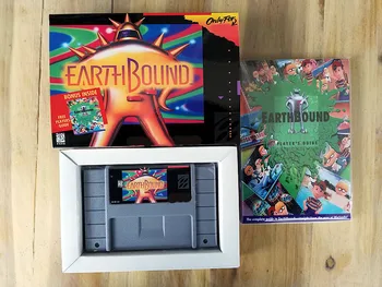 16-битови игри ** Earthbound ( версия за САЩ!! Скоростната+Инструкция+Касета!! )