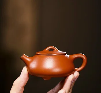 60 МЛ Yixing Лилав Пясък Ши Пяо Чайник за Чай Комплект Ръчно изработени Гърне Оригиналната Руда Джу Мръсотия Кунг Фу Чай Набор от Чайна Церемония Подарък За Рожден Ден