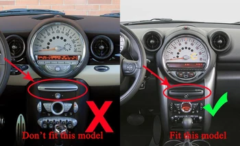 7 инча 8 основната Android10 Автомобилен мултимедиен плеър за BMW Mini Cooper R56 R55 GPS навигация за кола радио аудио стерео DSP главното устройство
