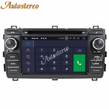 Android 11,0 64 За Toyota Auris 2013-Кола DVD Плейър GPS Навигация Авто Стерео Мултимедия Радио Записващо устройство Основното Устройство Carplay