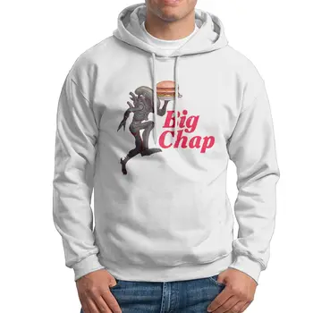 Big Chap Burger Weyland Alien Hoodie Man Hip-hop Hoodie Shirt Памук Printing Sweatshirt