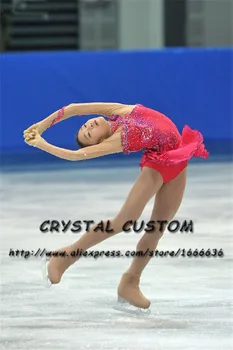 Crystal Custom Figure Skating Dresses Girls New Brand Ice Skating Dresses For Competition DR4538