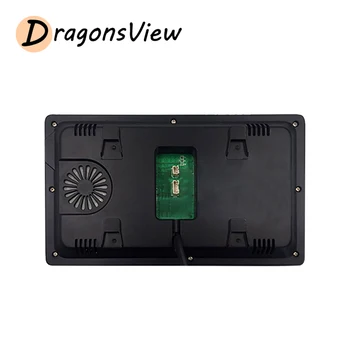 DragonsView Видео Телефон Врати 7-инчов Екран 1200TVL за Нощно Виждане Камера за Наблюдение на Сигурността Подкрепа за Свързване на Електронното Заключване