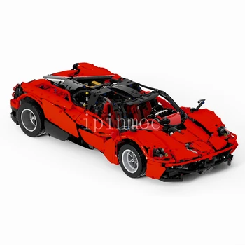 Legoins technology building block moc-31944 на състезателен автомобил, спортна кола за сглобяване на играчката момче подарък статичен дисплей