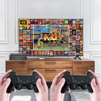 X8Plus Безжични Игрови Конзоли Двама играчи HDMI 2.4 G Безжична PSP Джобен Мини игри, видео Плеър е най-Добрият Подарък за Момче