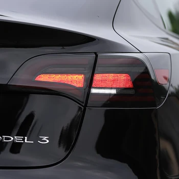 Авто Led Задна светлина За Модел на Tesla 3 2016 - 2019 2020 2021 Задна Ходова фенер Спирачна Лампа за Заден ход Динамичен мигач Задни светлини