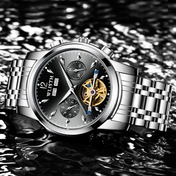 Автоматични И Механични Мъжки Часовник 2020 Г. Най-Добрата Марка На Луксозни Мъжки Часовници За Мъже, Водоустойчиви Модерен Мъжки Часовник Relogio Masculino