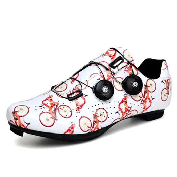 Велосипедна обувки, дишаща мъжки и дамски велосипедна обувки zapatillas ciclismo мтб sapatilha ciclismo велосипедна обувки