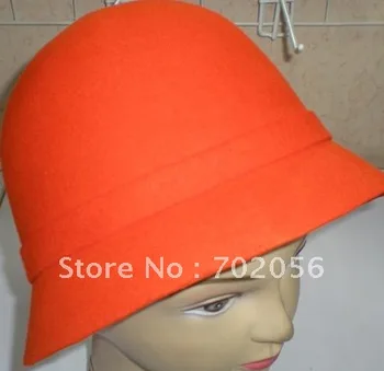Вълна кофа шапка Топла Мода Смесен цвят 6 бр./лот#2318