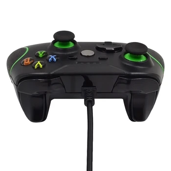 Жичен Контролер за Xbox One/Xbox One S/Xbox One X/Xbox Series X/КОМПЮТЪР, Кабелна гейм Контролер с двойна Вибрация