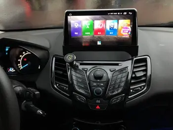 За Ford Fiesta 2009-2016 Android 10 Автомобилен Мултимедиен Плеър PX6 Авто GPS Навигация Стерео Радио Главното устройство DSP Carplay 4G SIM