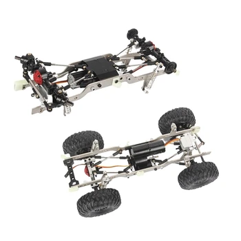 за WPL D12 Metal 4X4 Off-Road RC Body Chassis Frame Kit 1/10 RC Car Upgrade Parts САМ Аксесоари