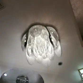 Модерен led тавана лампа Nordic designer bedroom lamp personality hotel living room decoration lamp