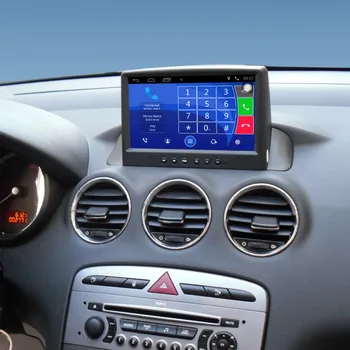 Обновен е Оригинален Автомобилен мултимедиен плейър GPS Автомобилна Навигация костюм за Peugeot 408 Поддръжка на WiFi, Bluetooth