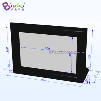 Подгонянный екран на киното 10.4кс7.4 метра гигантски раздувной/ екрана филм/ екрана филм/ екран проекция