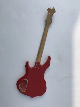 Професионален САМ (не е Нова) Електрическа китара Тигър Клен Топ без хардуер в наличност-Безплатна доставка W1201