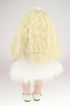 Пълна vinyl 18-инчовата американска кукла на принцеса за продажба реалистични детски кукли Ръчно изработени кукли за момичета real alive boneca