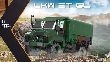 световна война военен 1:30 мащаба на Unimog камион moc batisbricks блок WW2 армейските сили тухли LKW 2T GL кола играчки За Момчета, подаръци